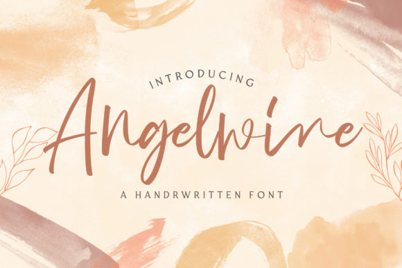 Angelwine: A Script Font That Adds Soul to Your Handmade Creations