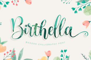 Birthella: A Modern Handwritten Font for Warm, Authentic Branding