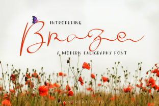 Braze: A Handwritten Font That Adds Warmth to Branding