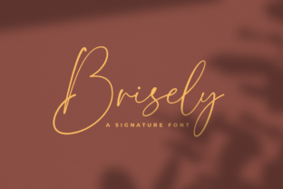 Brisely: An Elegant Script Font for Handmade Brands