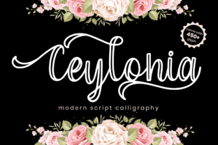 Ceylonia: A Script Font for Campaign Creativity