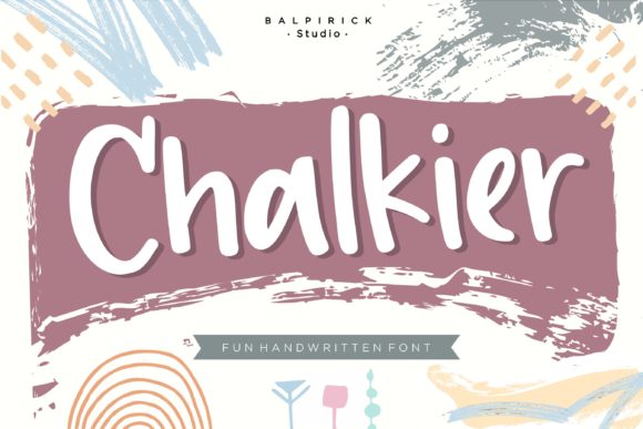 Chalkier: A Handwritten Font That Adds Personality to Digital Design