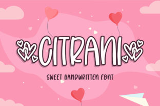 Citrani: A Sweet Script Font for Warm Branding