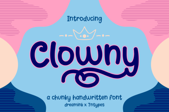 Clowny: A Premium Script Font That Elevates Campaign Visuals