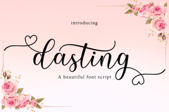 Dasting: A Sweet, Soft Script Font for Digital Brand Moments