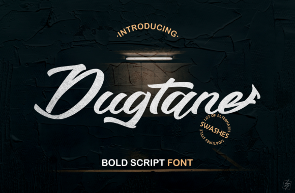 Dugtane: A Bold Handwritten Font That Feels Human