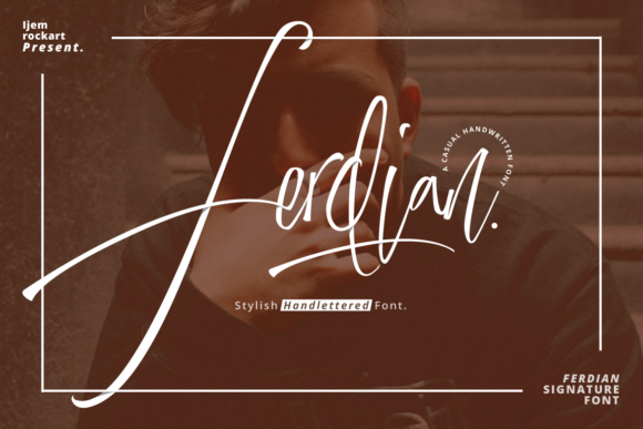 Ferdian: A Handwritten Font That Builds Trust and Personality