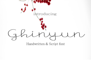 Ghinyun: A Cute Script Font That Makes Campaigns Feel Human