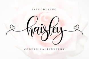 Haisley: A Modern Script Font for Digital Branding