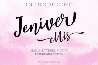 Jeniver Ellis: A Handwritten Font That Makes Your Campaigns Feel Human