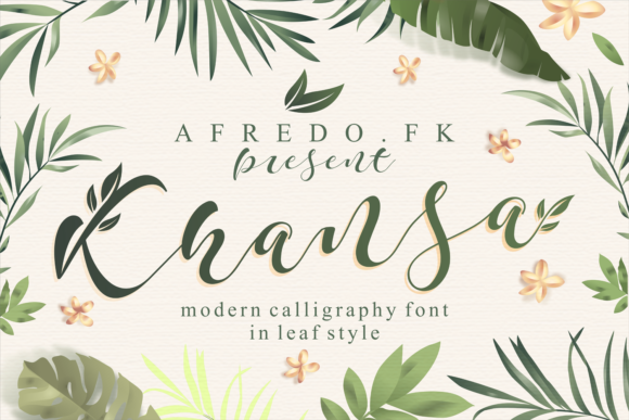 Khansa: A Handwritten Script Font That Feels Like a Signature