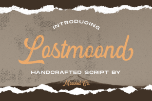 Lostmoond: A Script Font for Modern Web Design