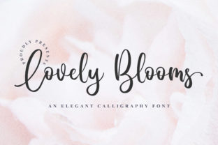 Lovely Blooms: An Elegant Script Font for Real Business Branding