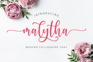 Malytha: A Script Font That Elevates Digital Branding