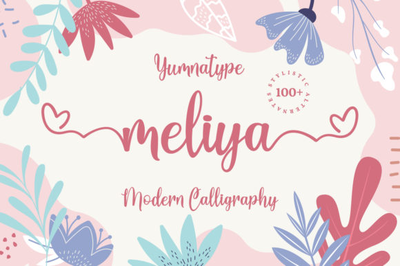 Meliya: A Natural Script Font for Warm, Human Branding