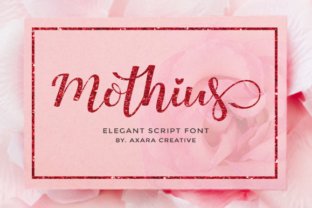 Mothius: A Playful Script Font for Digital Branding