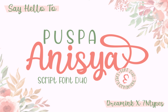 Puspa Anisya: A Font That Elevates Your Brand