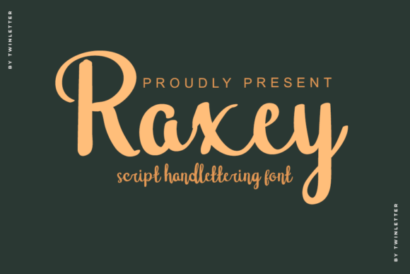Raxey: A Script Font That Elevates Brand Campaigns