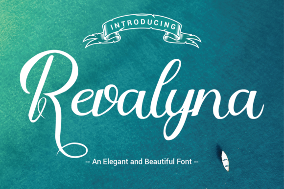 Revalyna: A Handwritten Font That Elevates Digital Branding