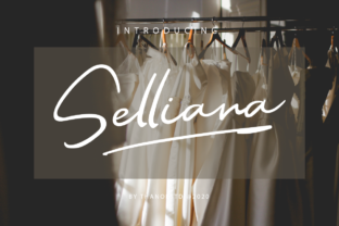 Selliana: A Handwritten Font That Feels Like a Warm Conversation