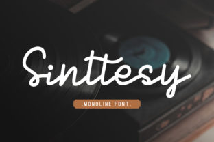 Sinttesy: A Handwritten Font That Feels Like Home