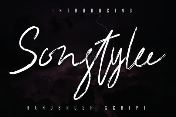 Sonstylee: A Relaxed Handwritten Typeface for Editorial Warmth