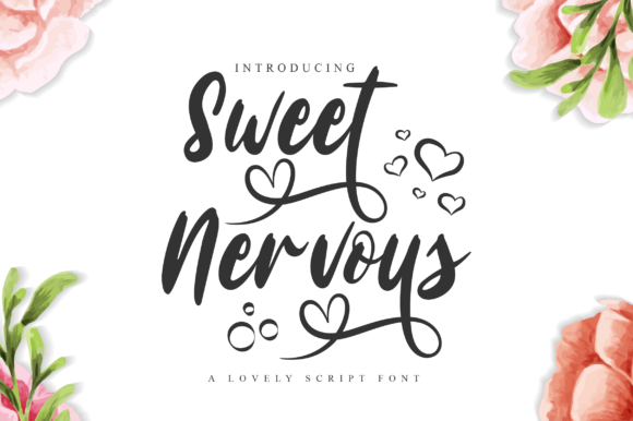 Sweet Nervous: A Handwritten Font That Elevates Digital Branding