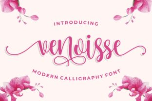 Venoisse: A Script Font That Elevates Digital Branding