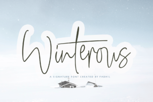 Winterous: A Font That Breathes Life into Your Handmade Creations